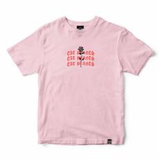 Eat Plants Goth Roses Tee - Candy Pink via Plant Faced Clothing