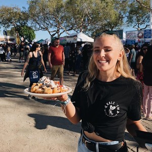Kale 'Em With Kindness - Black Crop Top from Plant Faced Clothing