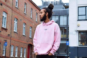 Eat Plants Hoodie - Bubblegum Pink from Plant Faced Clothing