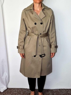 Classic Cotton Gabardine Trench Coat from Pret a Collection Classic Cotton Gabardine Trench Coat from Pret a Collection
