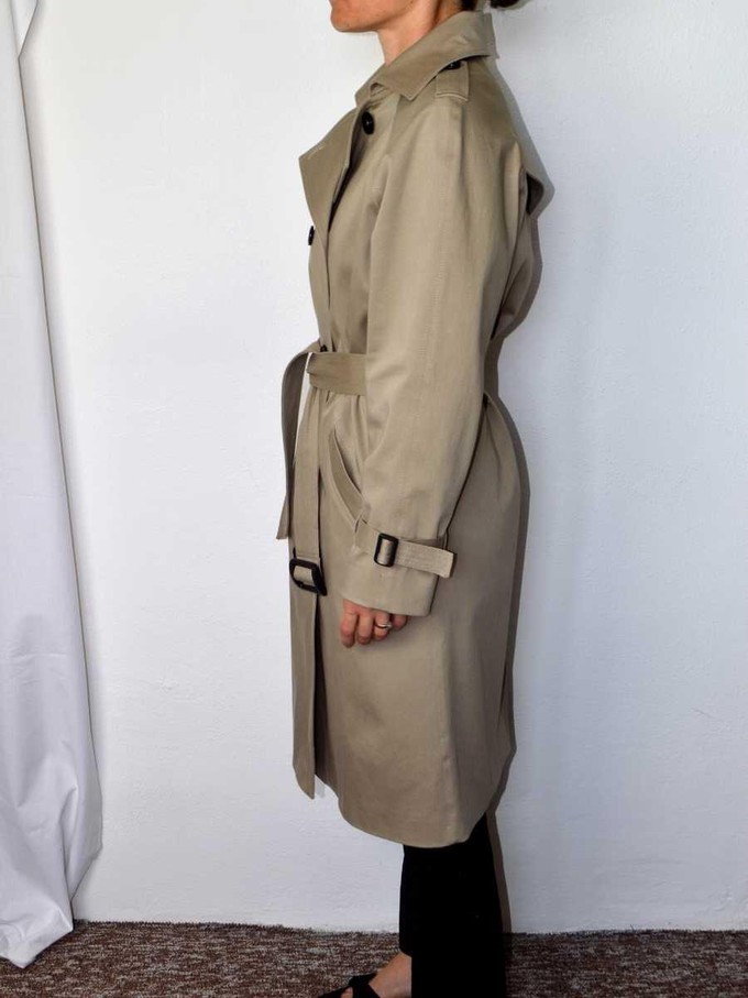 Classic Cotton Gabardine Trench Coat from Pret a Collection Classic Cotton Gabardine Trench Coat from Pret a Collection