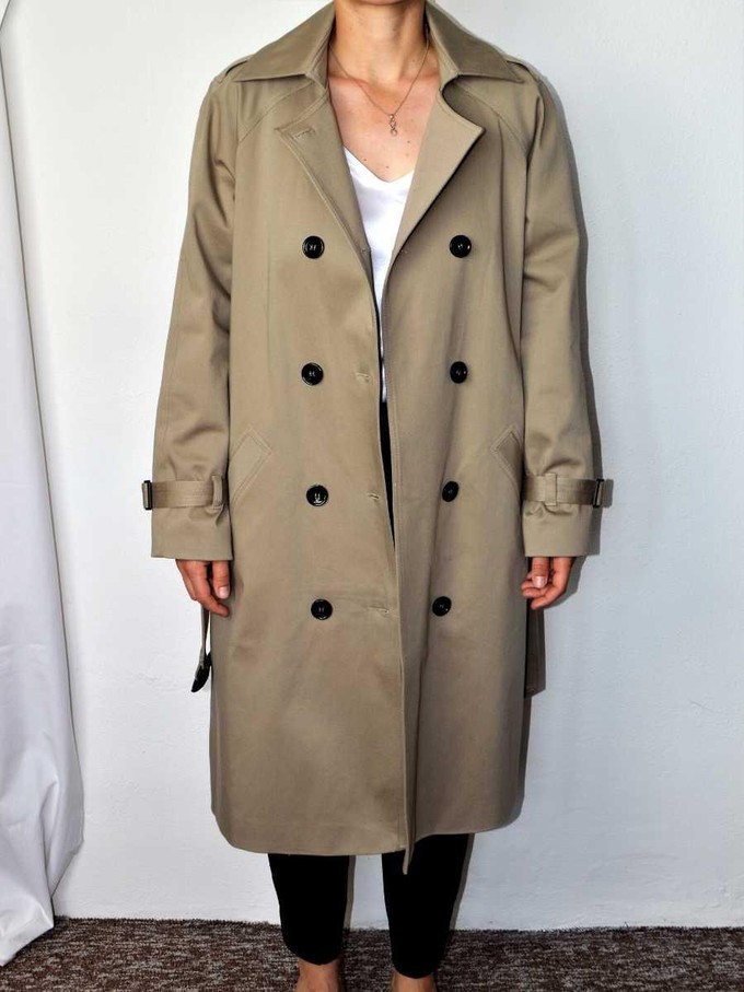 Classic Cotton Gabardine Trench Coat from Pret a Collection Classic Cotton Gabardine Trench Coat from Pret a Collection