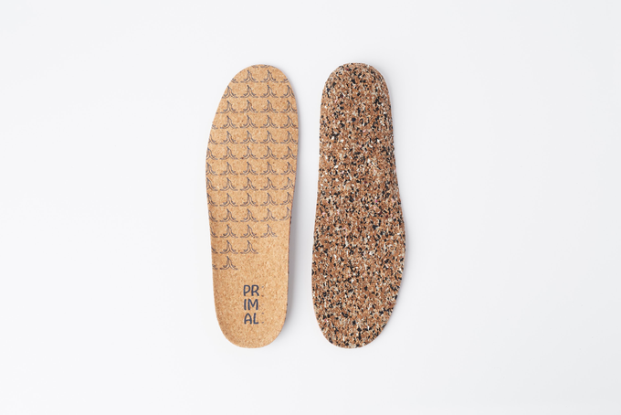 Low Arch Bananas cork insoles from Primal Soles