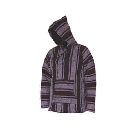 Hoodie Bordeaux Mélange - One Size - Handmade and Fairtrade from Quetzal Artisan