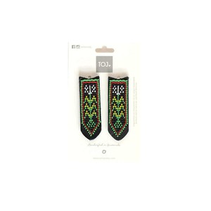 Sandals Black White - Lace Up - Cotton Straps - Fairtrade from Quetzal Artisan