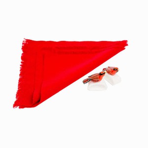 Red Robin Napkin Rings - Cotton Napkins - Beautiful & Fair from Quetzal Artisan