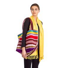 Shopper Multicolor Stripes - Cotton - Handmade and Fairtrade via Quetzal Artisan
