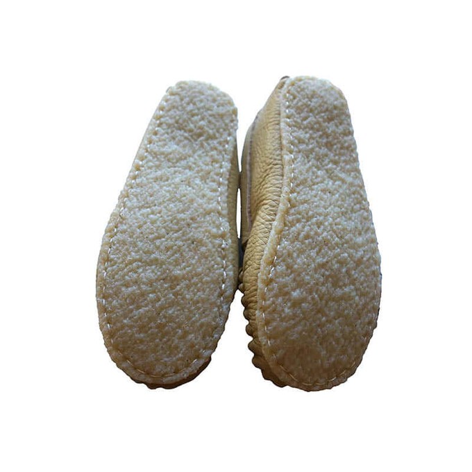 Girls Moccasins - Leather Moccasin Shoes with Beads for Toddlers from Quetzal Artisan