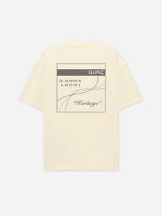 Tee - Heritage Off White via QURC. amsterdam