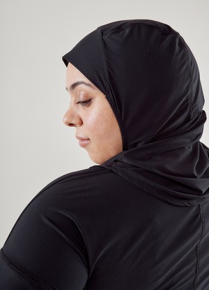 Black Sports Hijab from Ran By Nature