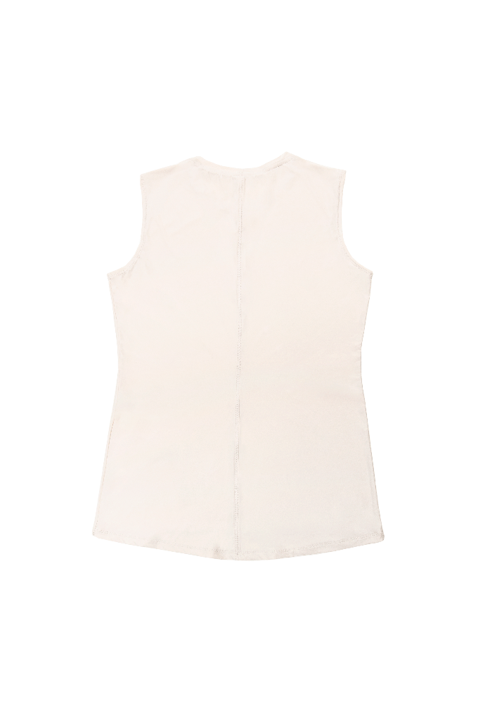 Sand Unisex Sleeveless Top from Ran By Nature