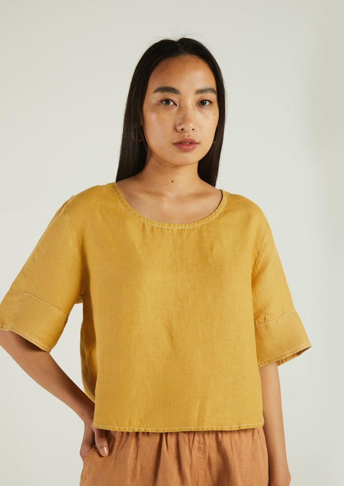 Summer Muse Top in Mustard from Reistor