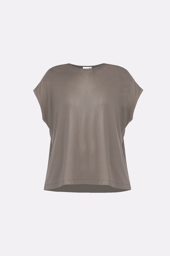 Relaxed Tee in Brown from Reistor