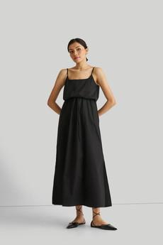 Strappy Maxi Dress in Black via Reistor