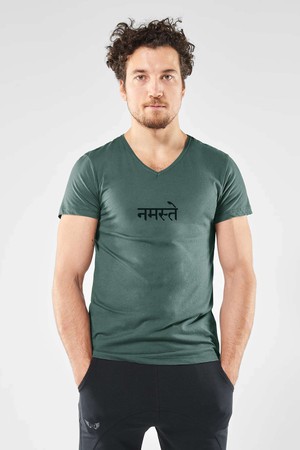 Yoga Tee Namaste – Forest from Renegade Guru