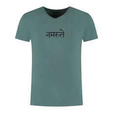 Yoga Tee Namaste – Forest via Renegade Guru