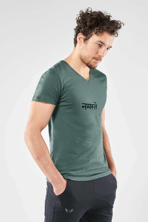 Yoga Tee Namaste – Forest from Renegade Guru