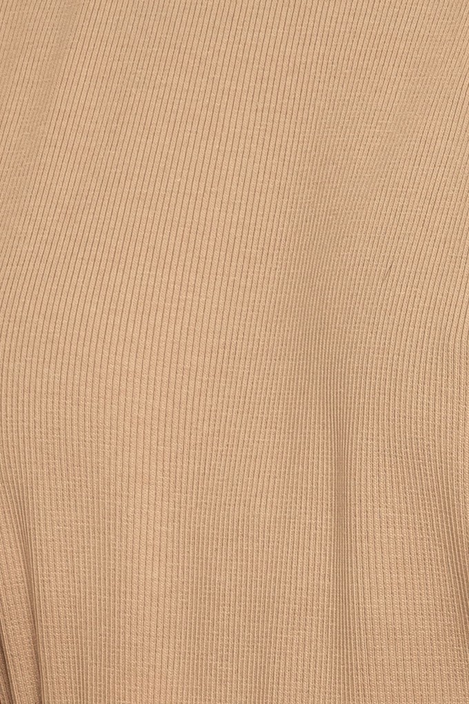 Janne Beige Puffy Sleeves Top from Roses & Lilies