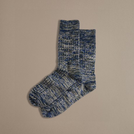 Faltering Stripe Socks | Blue from ROVE
