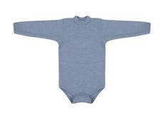Hocosa Romper met boordje wol/zijde via Schaapskleren