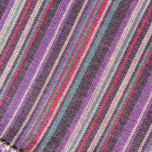 Soft cotton striped scarf, handwoven in Nepal from Shakti.ism