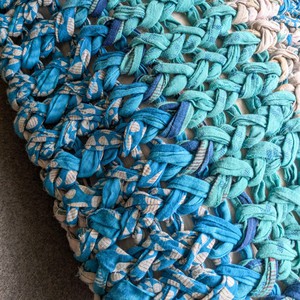 Chunky knit cushion covers, 18x18in 46x46cm, ethically handmade in Bangladesh from Shakti.ism