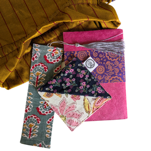 Fair Trade Gift Set for Book Lovers, Wrapped Reader Gifts Ethically Handmade in India and Nepal from Shakti.ism