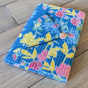 Eco Friendly Upcycled Fabric Journals with Elastic Flap Close, Fair Trade Stationery Ethically Handmade in India from Shakti.ism