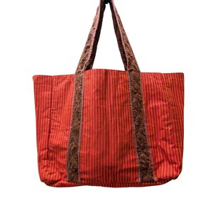 Large sari market tote bags from Shakti.ism