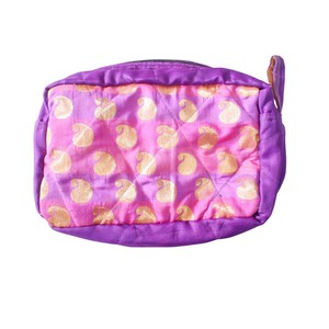 Large colourful upcycled sari box pouches from Shakti.ism