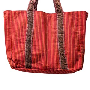 Large sari market tote bags from Shakti.ism