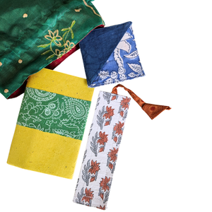Fair Trade Gift Set for Book Lovers, Wrapped Reader Gifts Ethically Handmade in India and Nepal from Shakti.ism