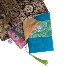 Fair Trade Gift Set for Book Lovers, Wrapped Reader Gifts Ethically Handmade in India and Nepal via Shakti.ism