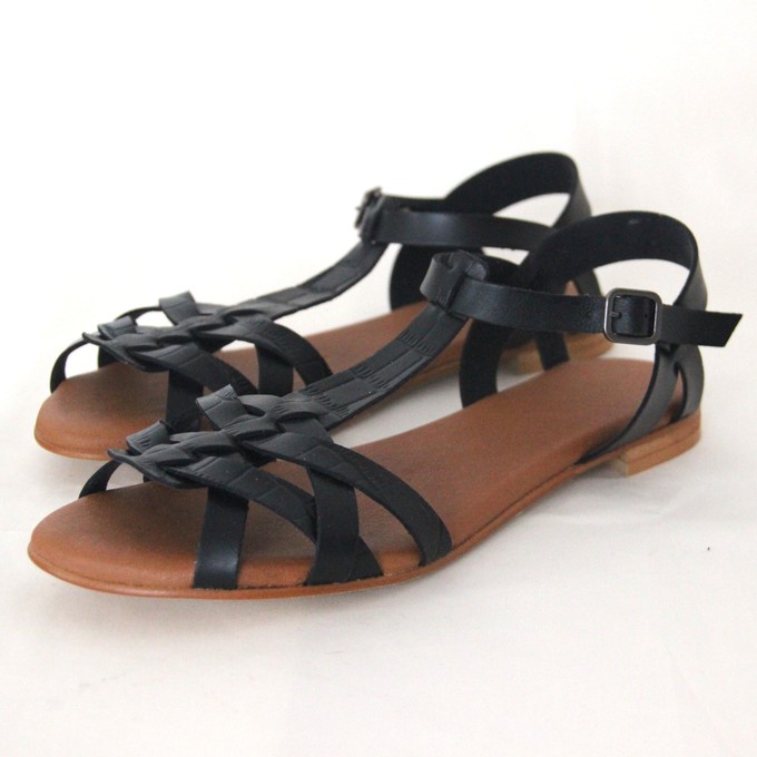 Loa Zwarte Sandalen from Sharon Woods