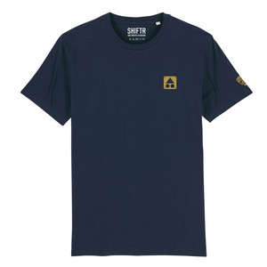 MTB Route T-shirt - Navy from Shiftr for nature