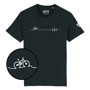 MTB Heartbeat T-shirt from Shiftr for nature