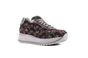 Asia Sneaker Black Floret from Shop Like You Give a Damn