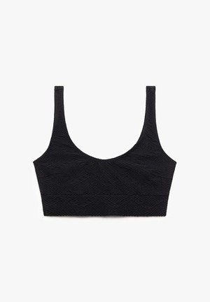Bikinitop Heliopora Zwarte Structuur from Shop Like You Give a Damn Bikinitop Heliopora Zwarte Structuur from Shop Like You Give a Damn