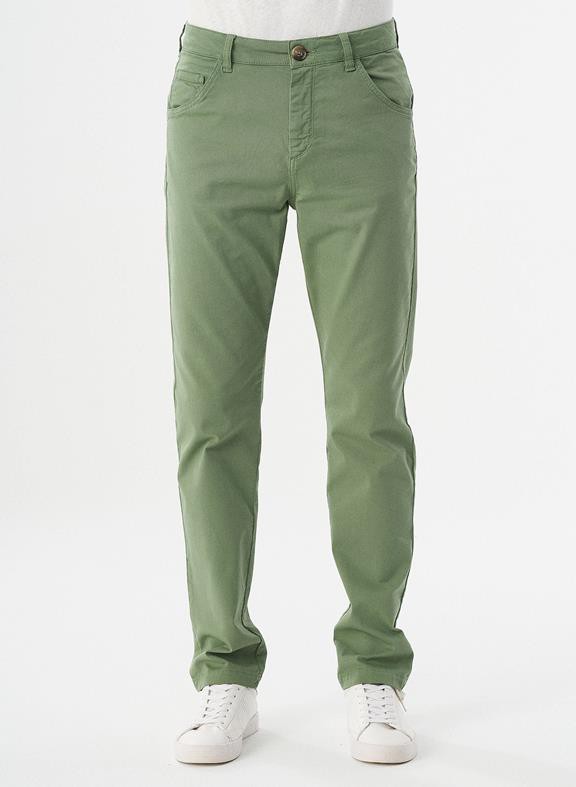 Five-Pocket Broek Groen from Shop Like You Give a Damn