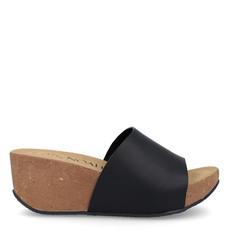 Open Mules Rossella Zwart via Shop Like You Give a Damn