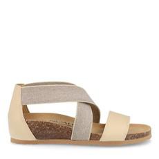 Sleehak Sandalen Sabrina Beige via Shop Like You Give a Damn