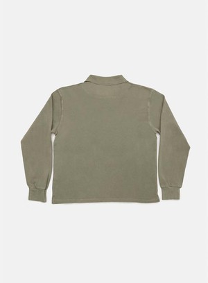 Sweatshirt Polo Calathea Groen from Shop Like You Give a Damn