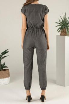 Jumpsuit Mindful Warrior Charcoal via Shop Like You Give a Damn