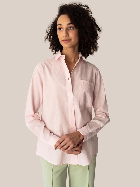 Blouse Willow Peach Oranje from Shop Like You Give a Damn