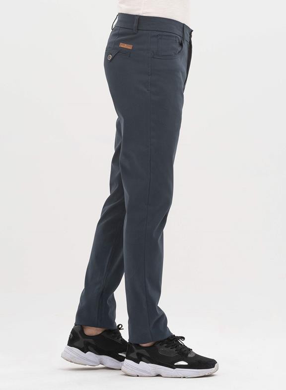 Broek Regular Fit Navy from Shop Like You Give a Damn