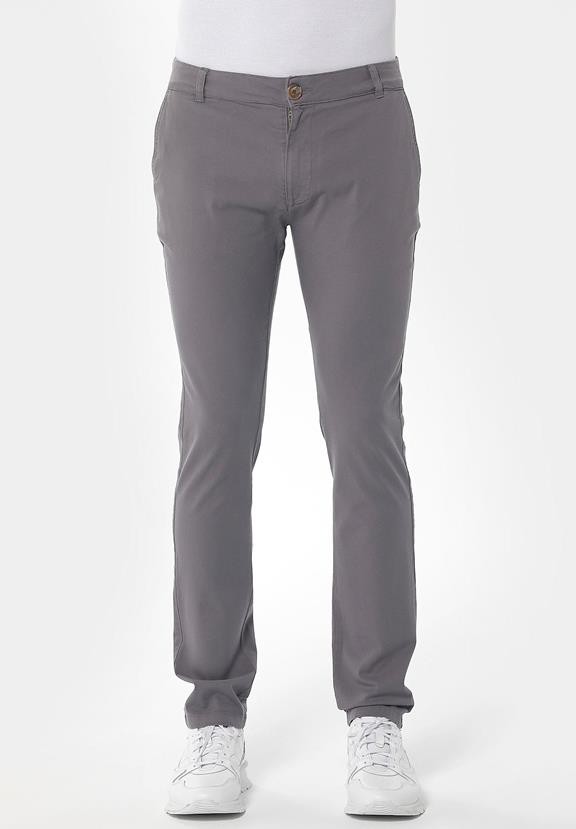 Chinobroek Slim Shadow Grey from Shop Like You Give a Damn