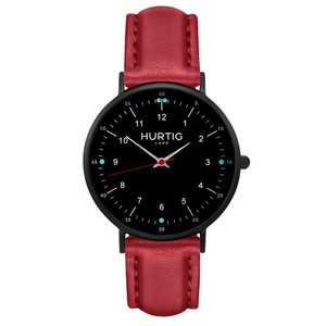 Moderno Horloge All Black & Rood from Shop Like You Give a Damn