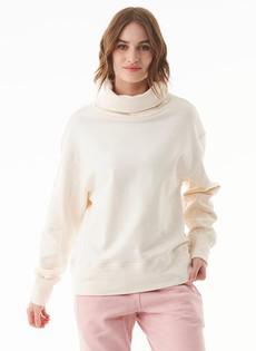 Sweater Coltrui Bio-Katoen Off-White via Shop Like You Give a Damn