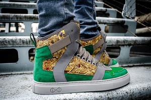 Sneakers Hayfield Cube Groen from Shop Like You Give a Damn