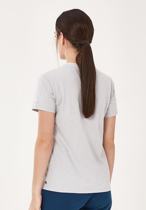 V-Hals T-Shirt Basic Grijs from Shop Like You Give a Damn